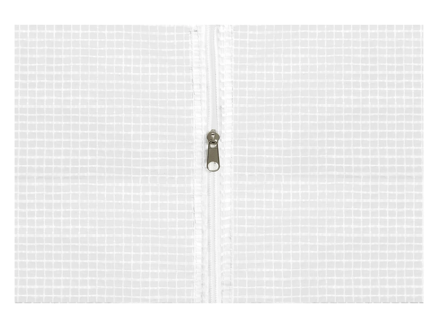 Couverture de rechange pour serre tunnel avec porte 18 m² - L300 x l600 x H200 cm - Blanc - ALOCASIA