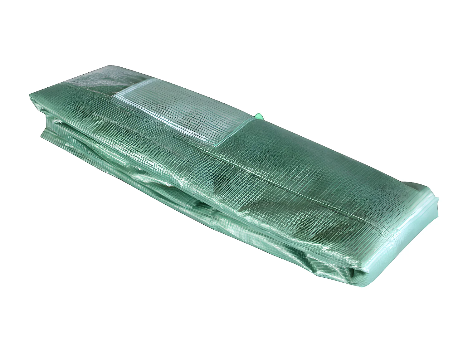 Couverture de rechange pour serre tunnel 24 m² - L300 x l800 x H200 cm - Vert - IPOMEA