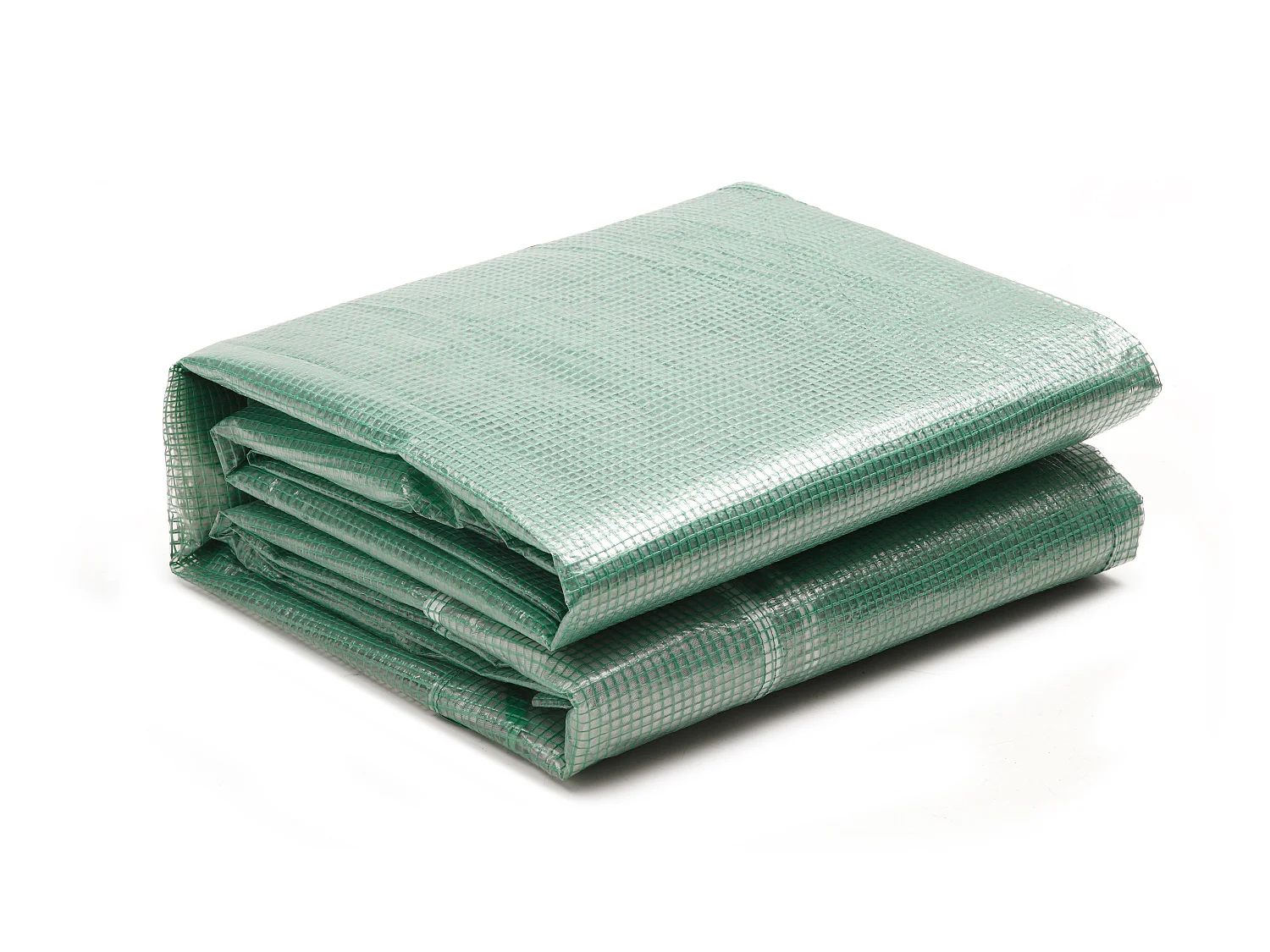 Couverture de rechange pour serre tunnel 24 m² - L300 x l800 x H200 cm - Vert - IPOMEA