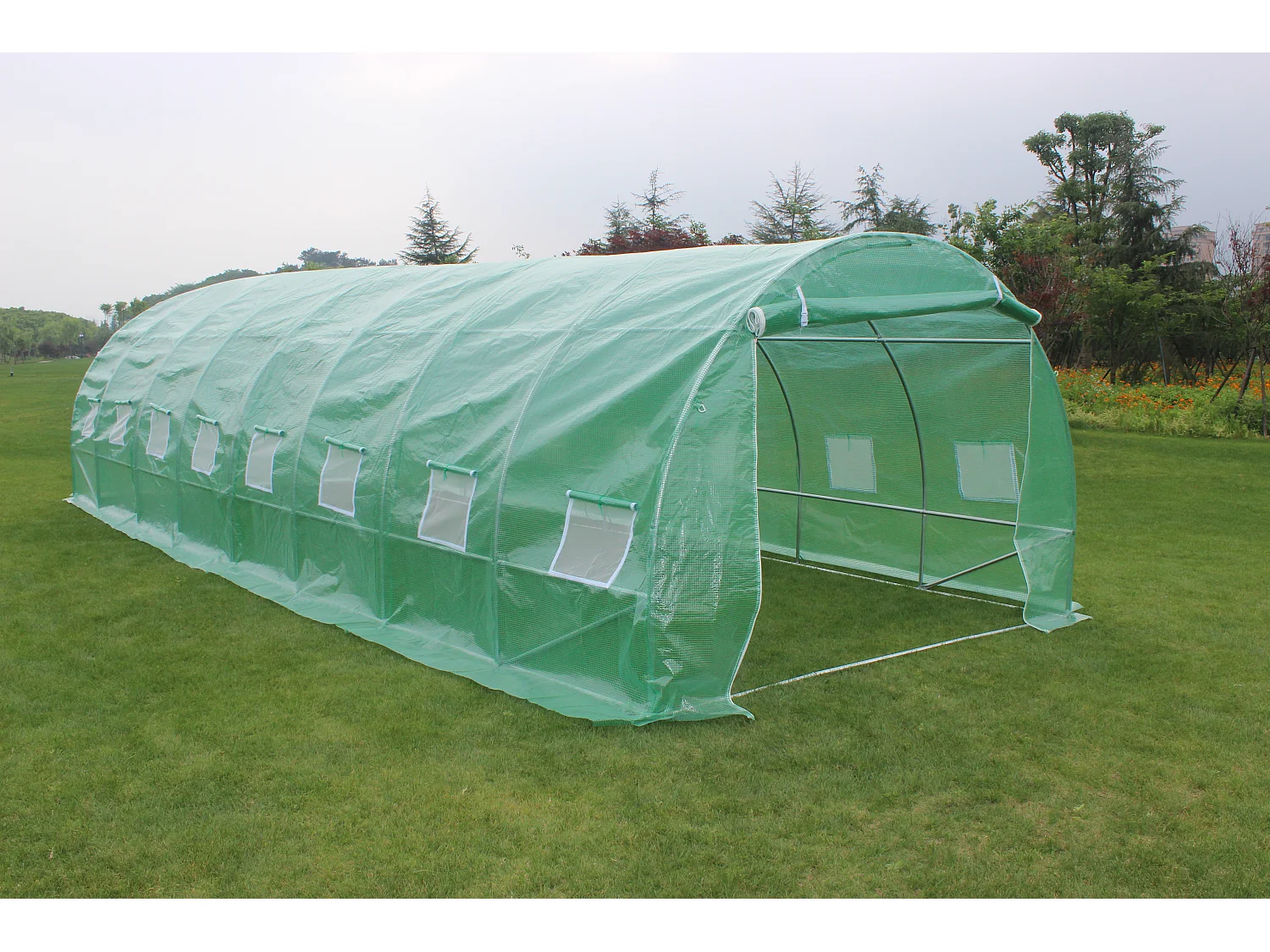 Ersatzabdeckung für Foliengewächshaus 24 m² - 800 x 300 x 200 cm - IPOMEA