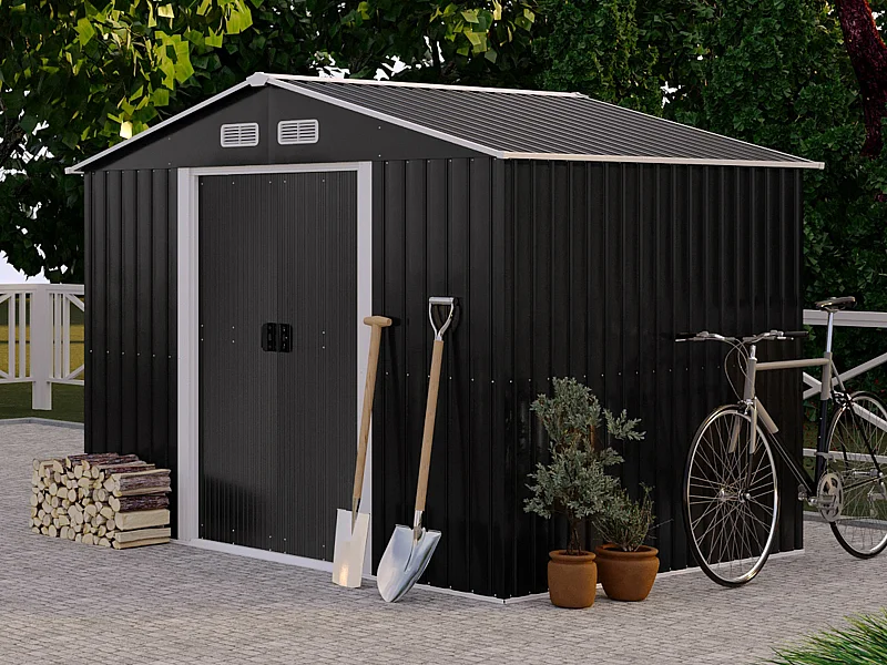 Gerätehaus Gartenhaus - Stahl - 5,2 m² - MANSO