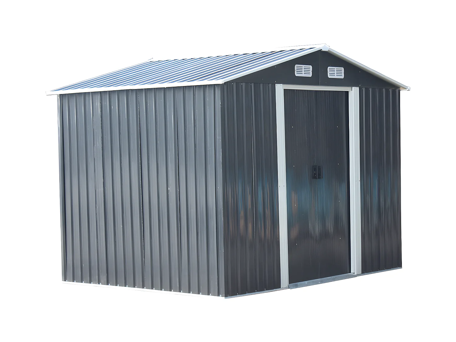 Gerätehaus Gartenhaus - Stahl - 5,2 m² - MANSO