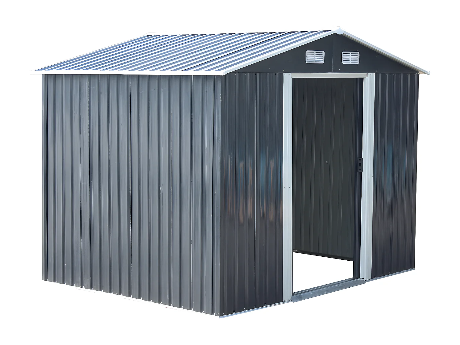 Gerätehaus Gartenhaus - Stahl - 5,2 m² - MANSO