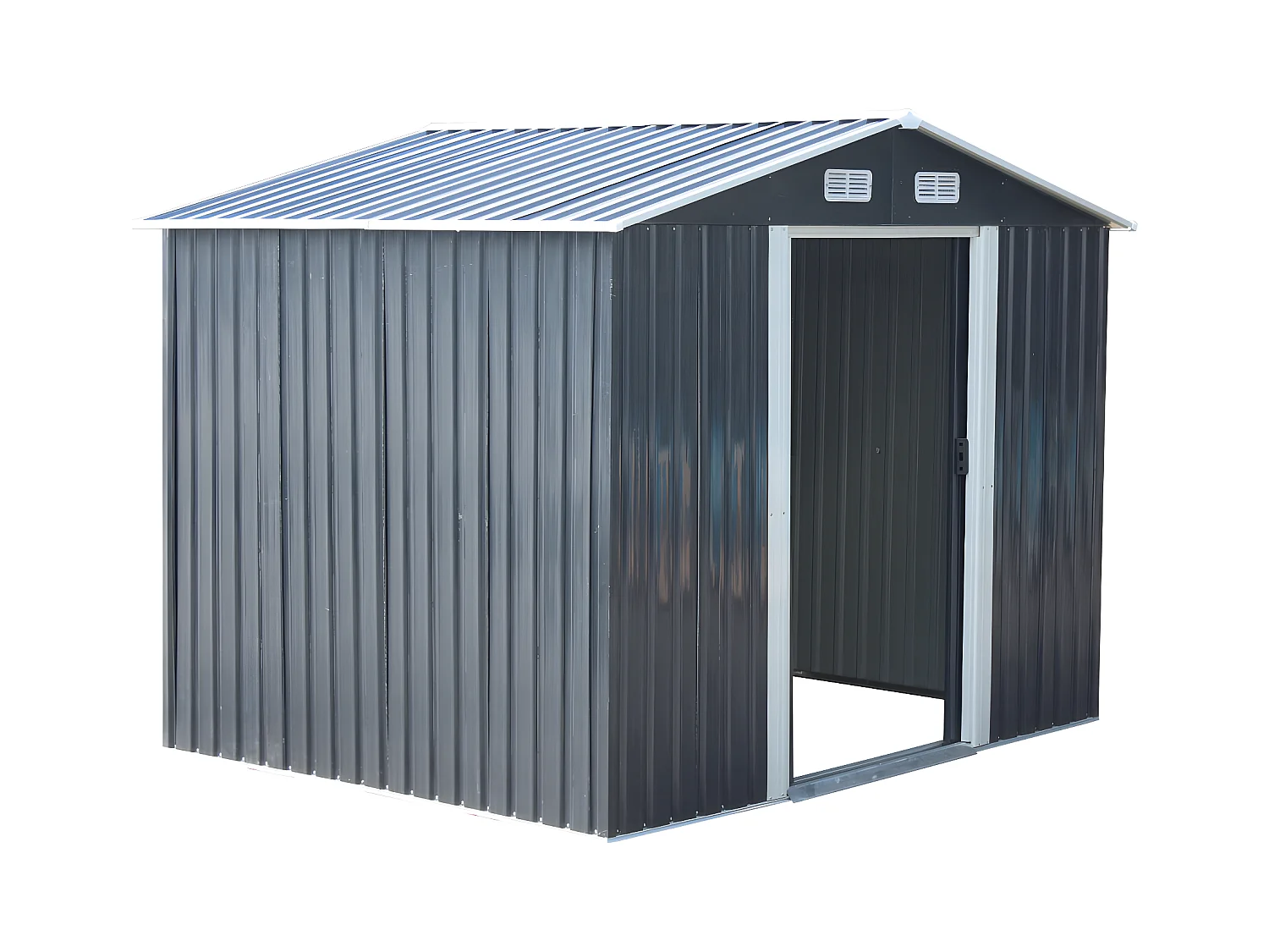 Gerätehaus Gartenhaus - Stahl - 5,2 m² - MANSO