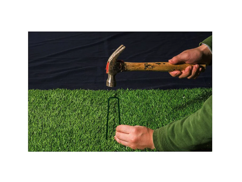 Lot de 10 agrafes de fixation pour gazon synthétique SANVE