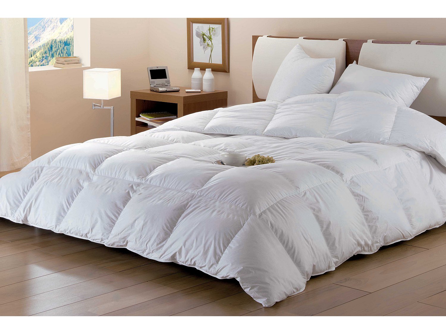 Sparset, Bettdecke 220 X 240 Cm + 2 Kopfkissen 65 X 65 Cm - Naturdaunen - Dodo Von Baffin