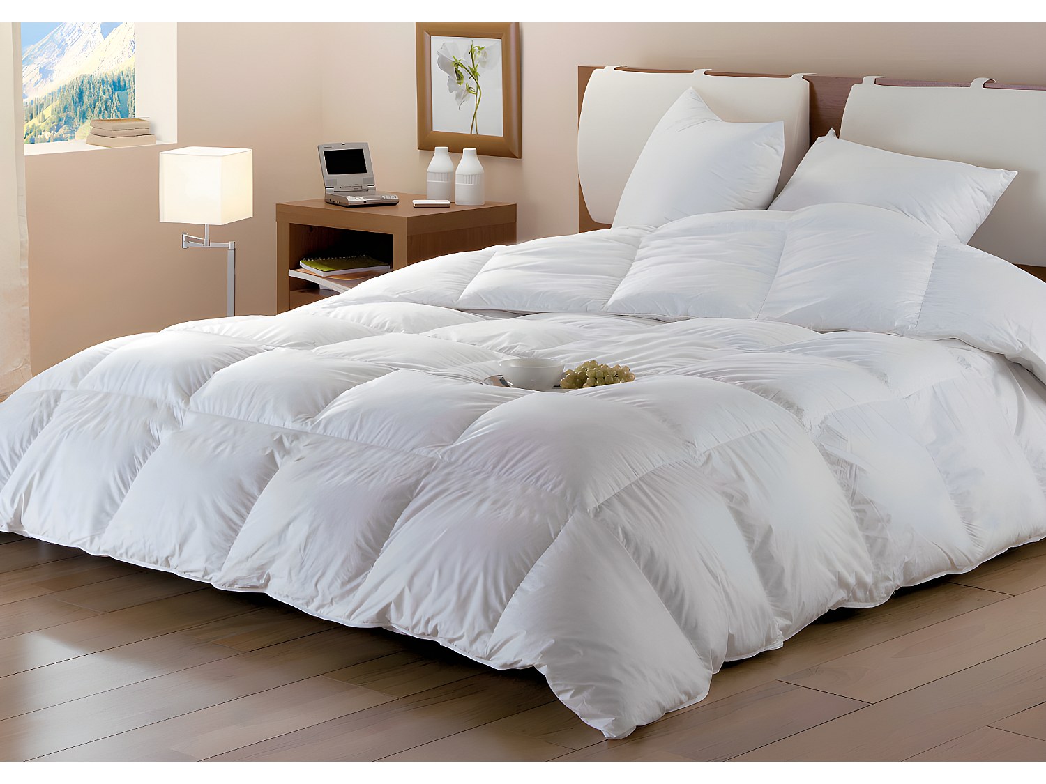 Sparset, Bettdecke 240 X 260 Cm + 2 Kopfkissen 65 X 65 Cm - Naturdaunen - Dodo Von Baffin