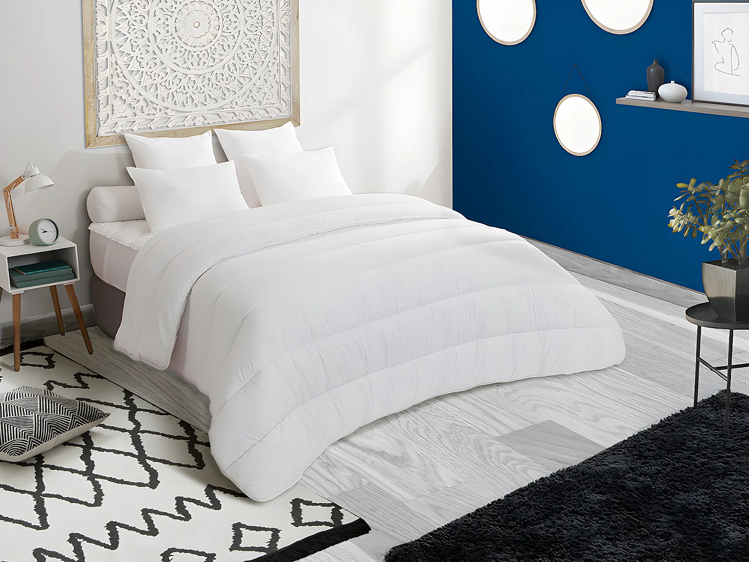 Pack DODO anti-transpirant dekbed 220x240cm + 2 hoofdkussens 60x60cm verkoelend effect