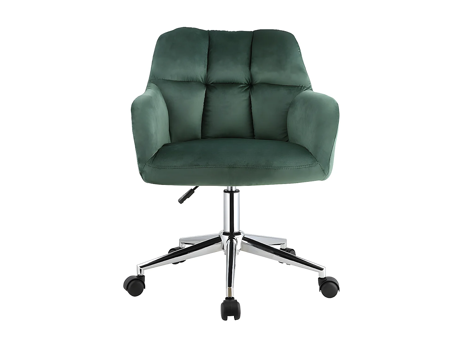 Chaise de bureau - Velours - Vert - Hauteur réglable - PEGA de Pascal Morabito
