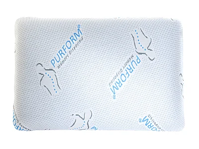 Oreiller mémoire de forme 40 x 60 cm anti acariens PURFORM - SIRONA