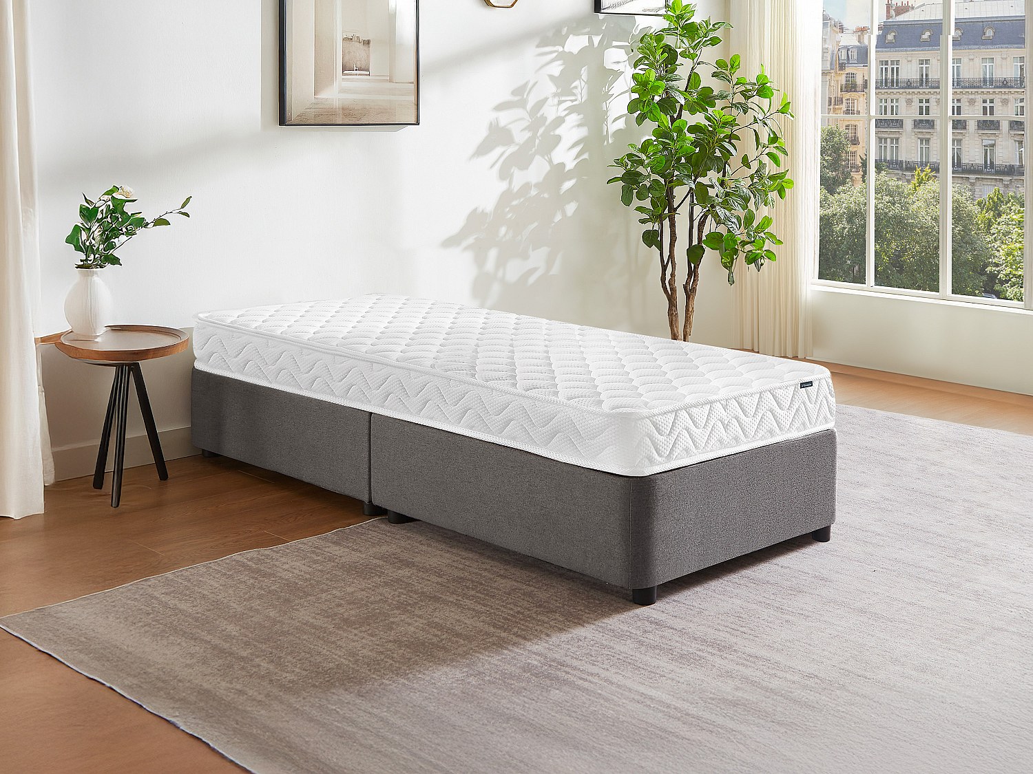 Vente-unique Matratze - Memory Schaum - 90 X 200 Cm - Stärke 15 Cm - Pelops Von YsmÉE