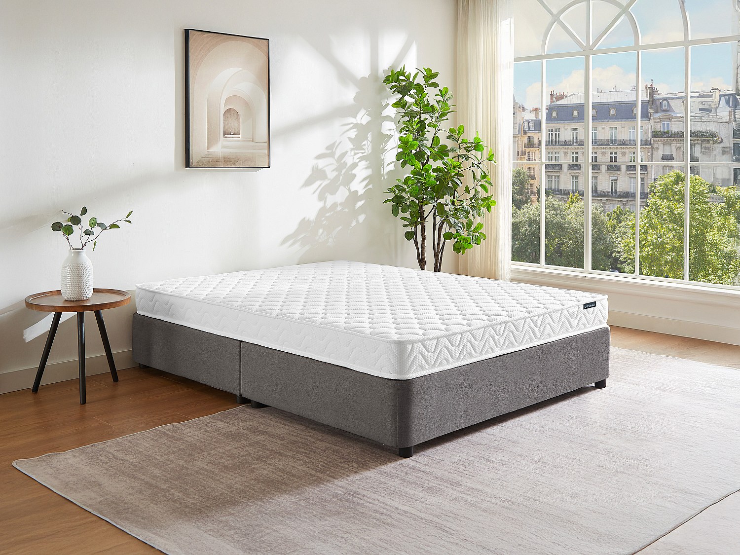 Vente-unique Matratze - Memory Schaum - 140 X 190 Cm - Stärke 15 Cm - Pelops Von YsmÉE