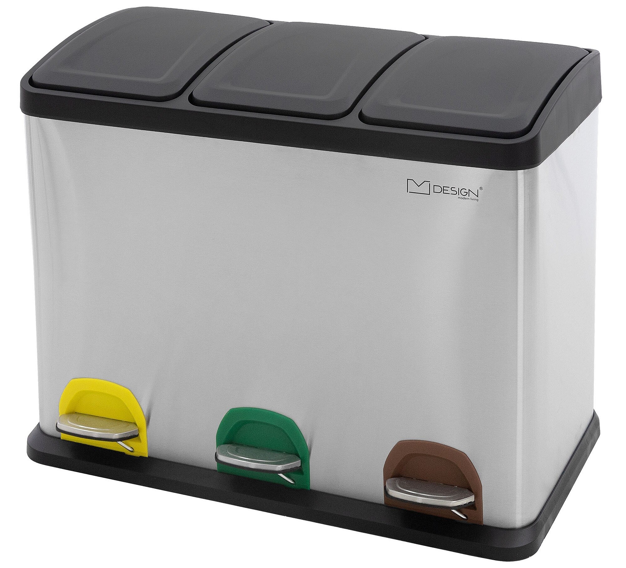 Pattumiera Panda Carina Con Coperchio - Cestino Per Cucina, Bagno Ed Esterno - Foto 13