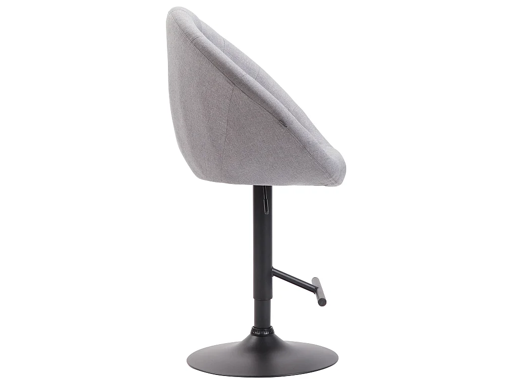 Tabouret de bar design métal grise 65 x 57 x 107 cm TDB10326