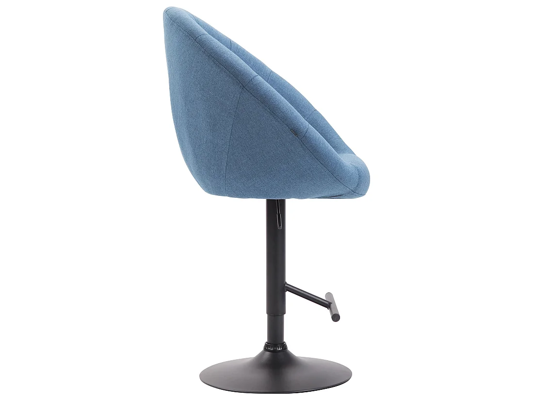 Tabouret de bar design métal bleue 65 x 57 x 107 cm TDB10321