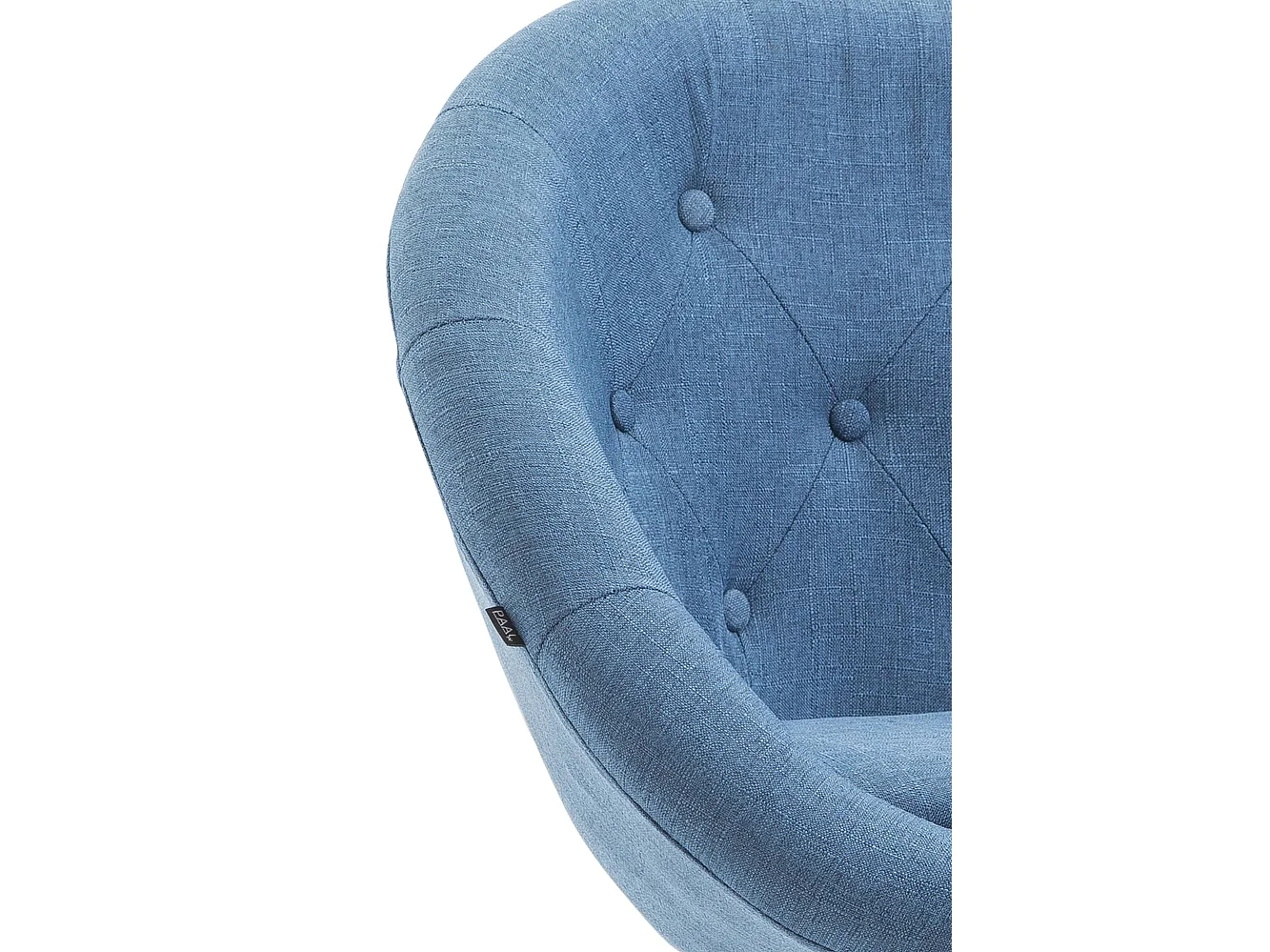 Tabouret de bar design métal bleue 65 x 57 x 107 cm TDB10321