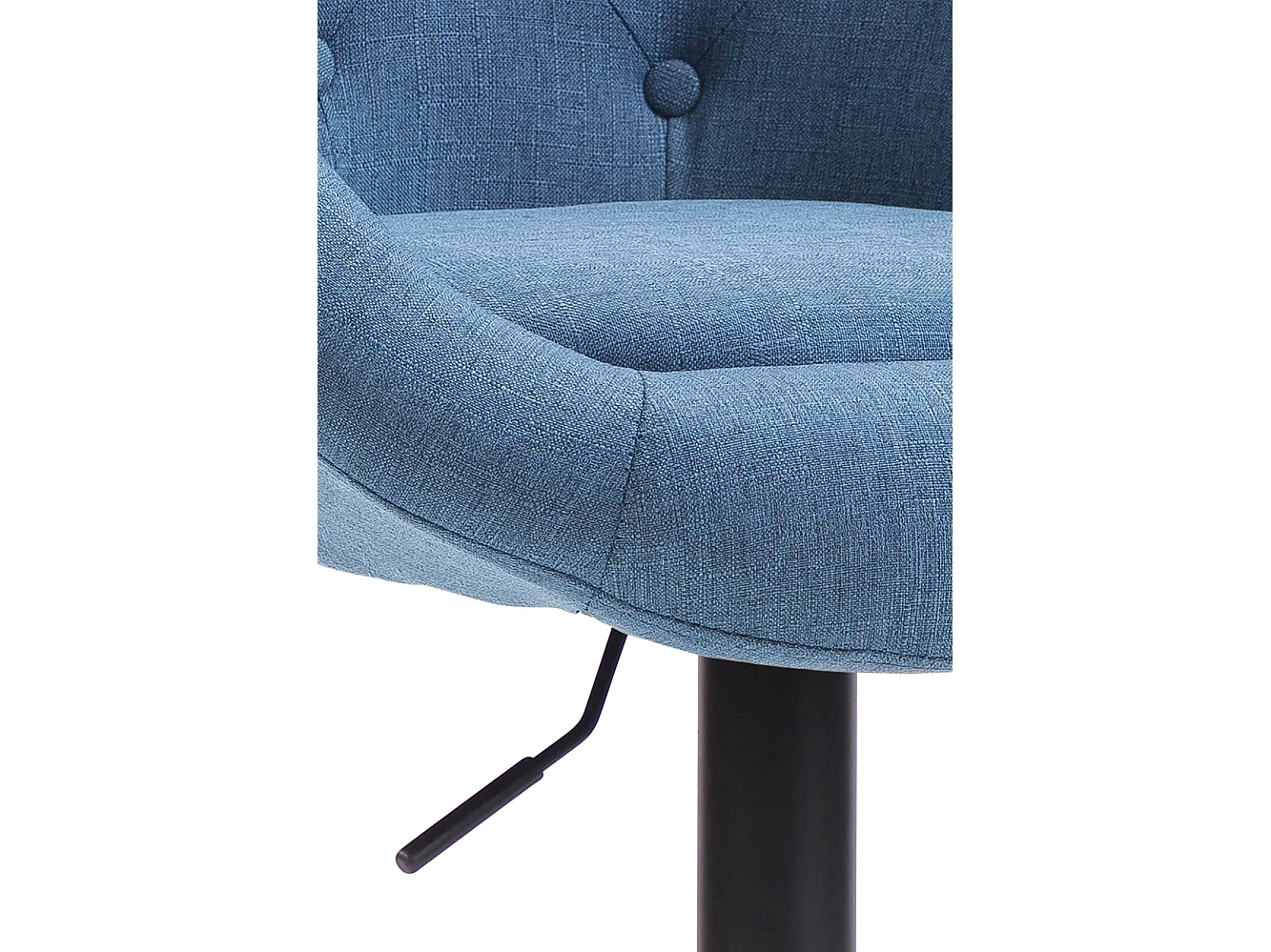 Tabouret de bar design métal bleue 65 x 57 x 107 cm TDB10321