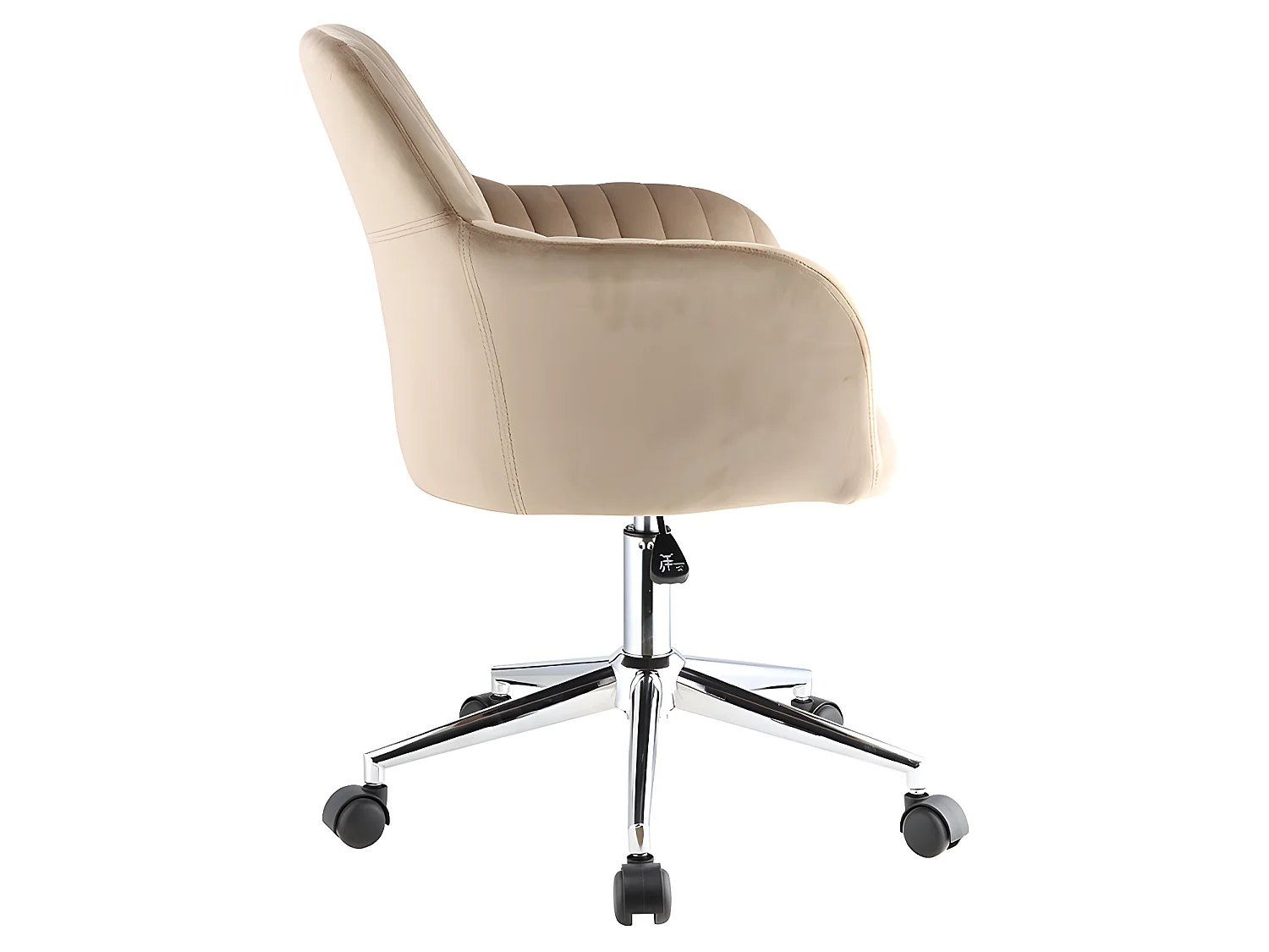 Bureau d'angle avec rangements - Coloris : Blanc + Chaise de bureau - LILEUL