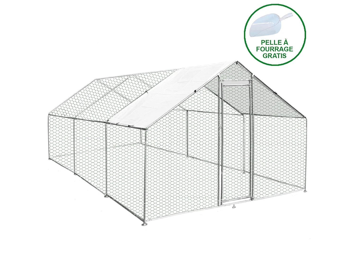 Hühnerstall Hühnerfreilauf Freilaufgehege Auslauf Hühnerkäfig UV Sonnendach Kleintierstall Hühnerhaus Freilauf Outdoor