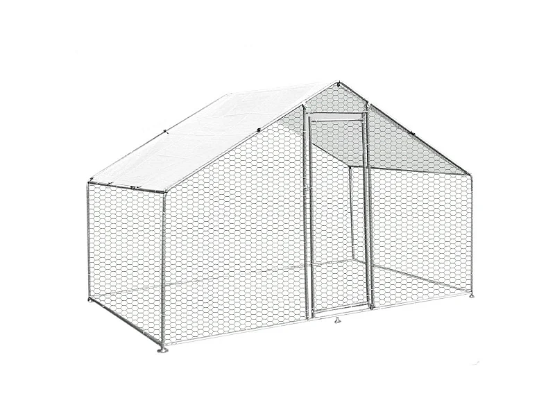 Enclos Poulailler 3m x 2m x 2m