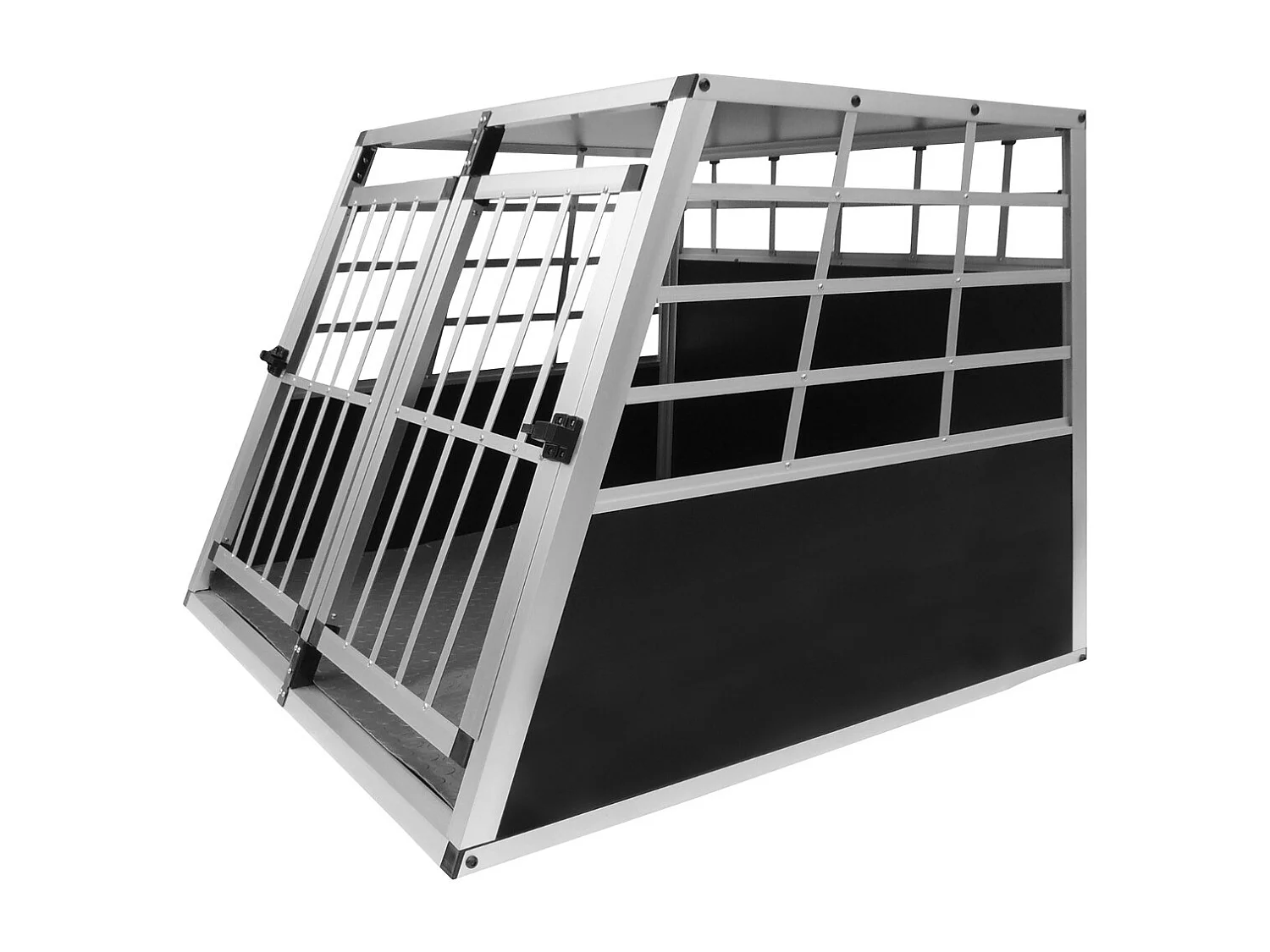 Cage de Transport pour Animaux Grand Format - Deux Portes