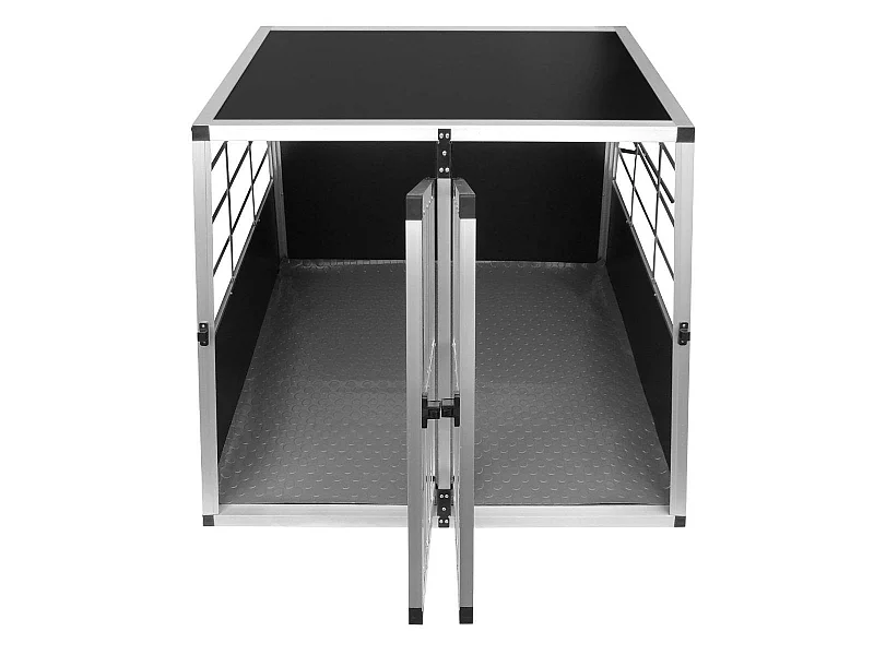 Cage de Transport pour Animaux Grand Format - Deux Portes