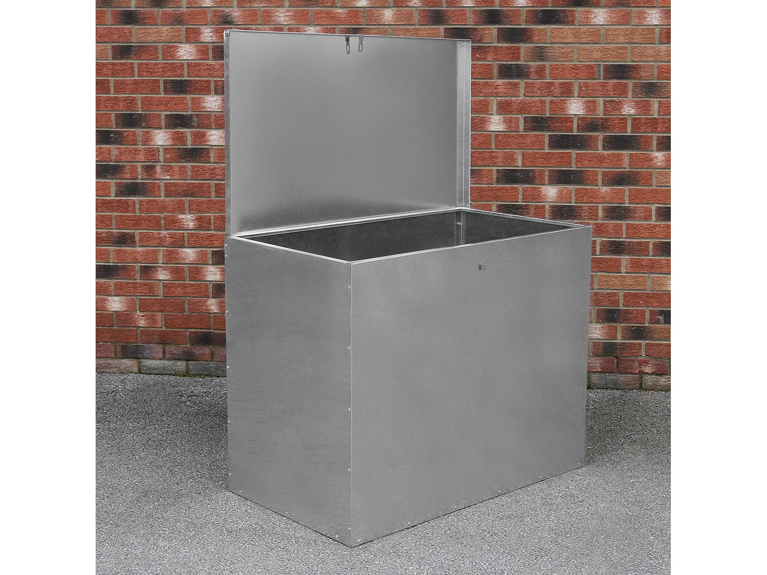 Gegalvaniseerde voeropslag - 1 compartiment