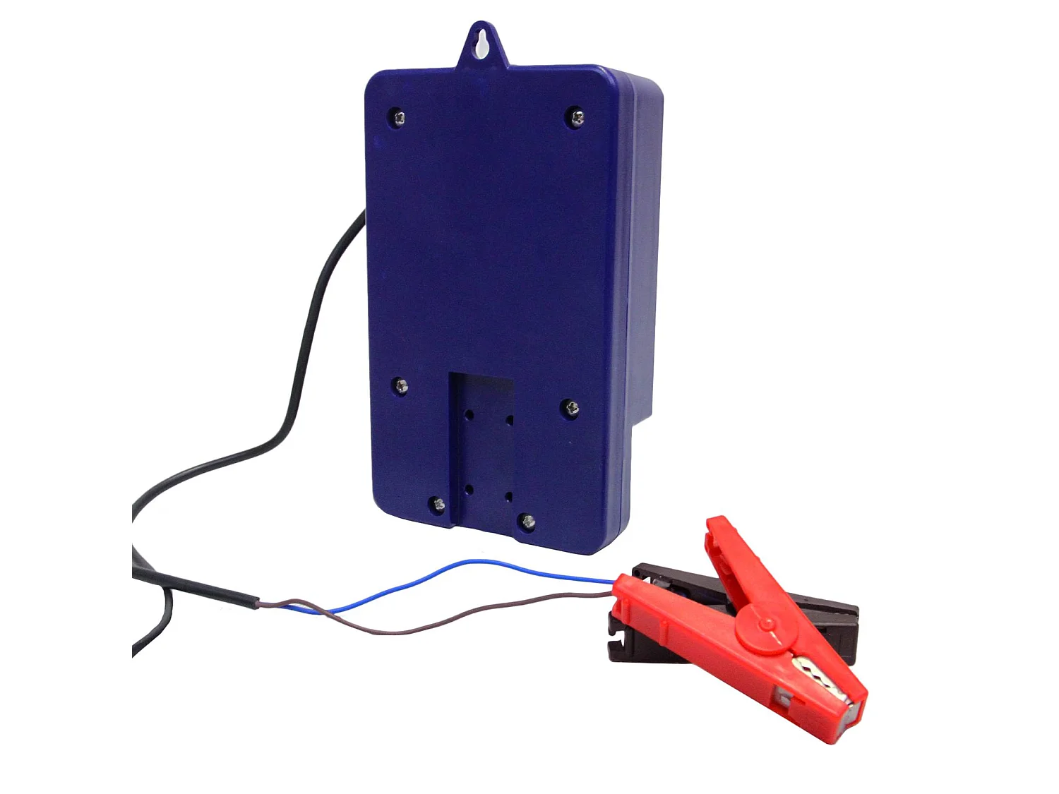T-Mech - Elettrificatore per Recinzioni per Animali 10000 volt Alimentato a Batteria 12v Copertura 10km per Pollame, Bestiame, Pecore, Maiali, Cavalli e Cervi