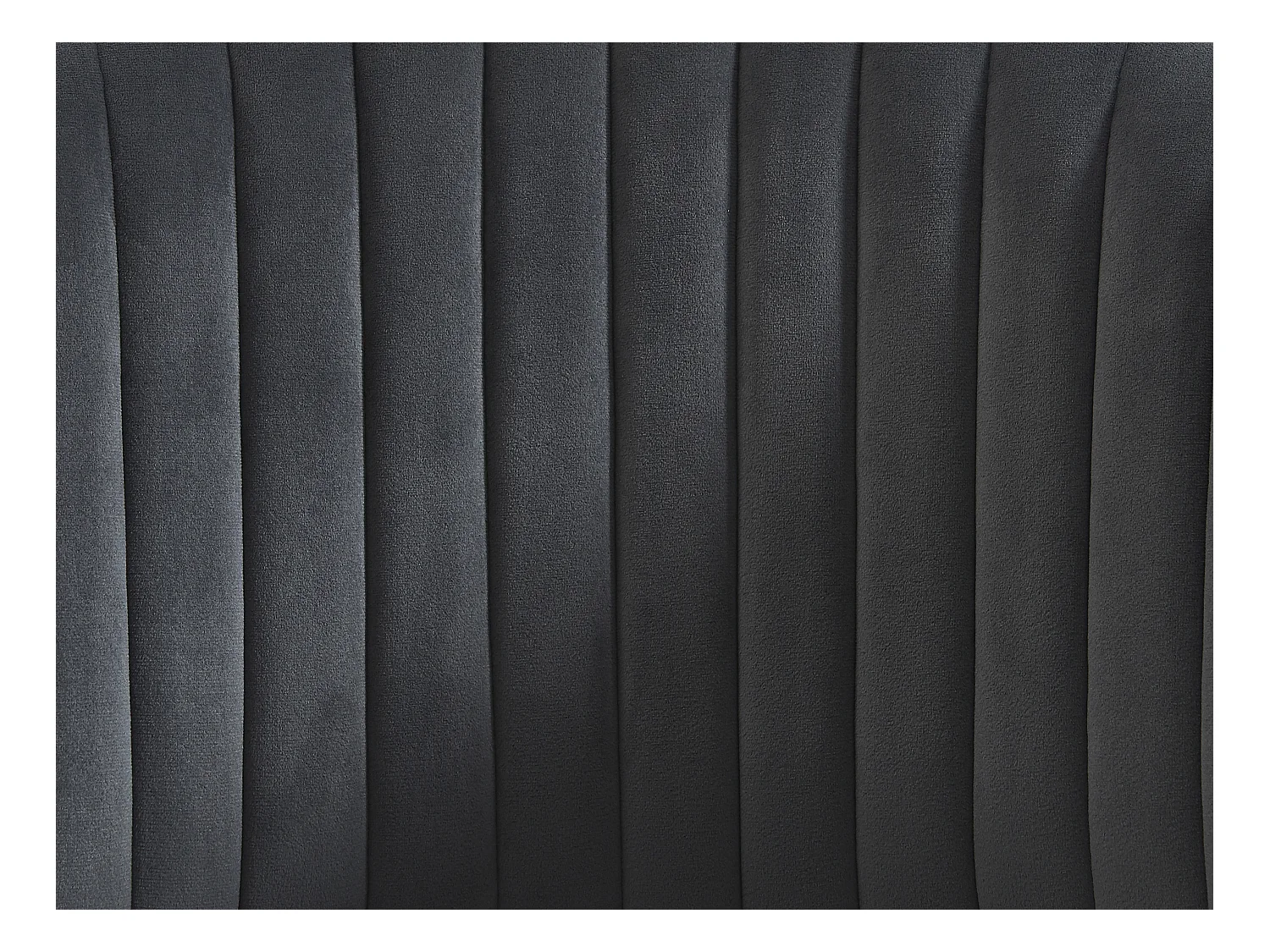 Lot de 6 chaises en velours et métal doré - Gris - MADOLIA de Pascal MORABITO