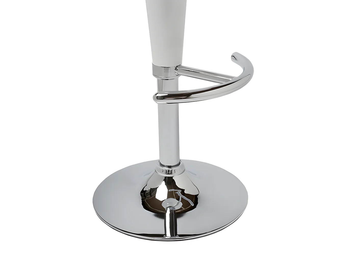 Lot de 2 tabourets blanche 37 x 37 x 87 cm TDB10025