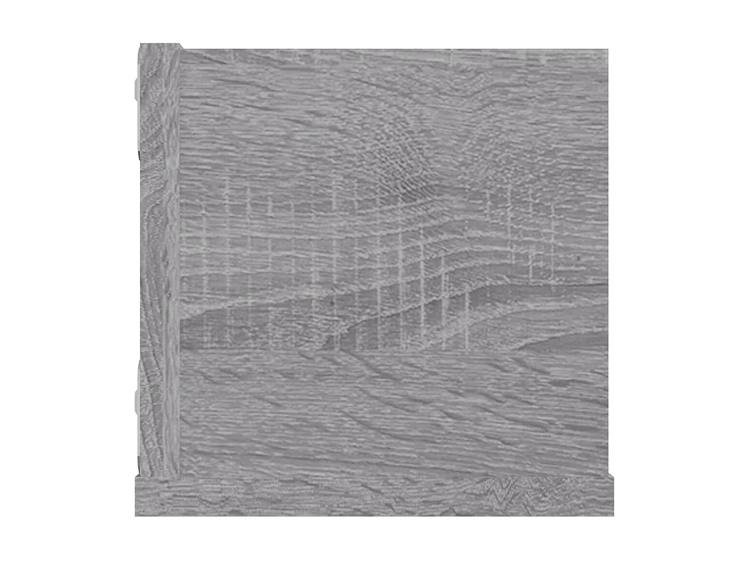 Étagère murale à CD Sonoma gris 100x18x18 cm Bois d'ingénierie
