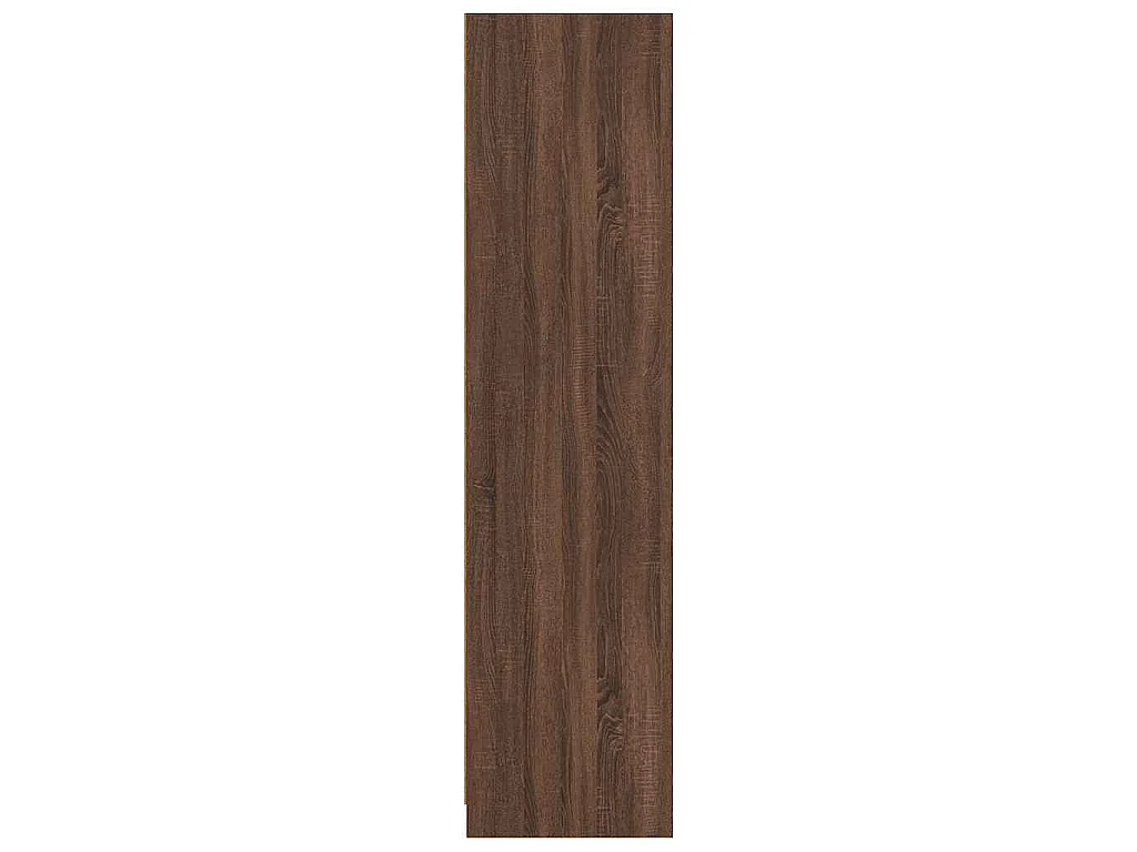 Garde-robe chêne marron 100x50x200 cm bois d'ingénierie