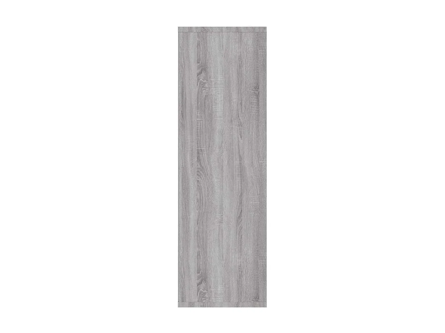 Bibliothèque/Buffet sonoma gris 50x25x80 cm bois d'ingénierie