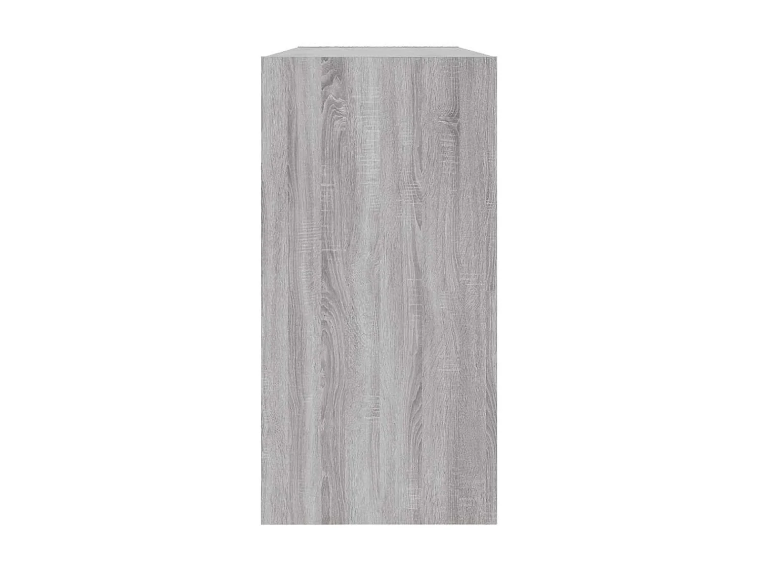 Bibliothèque/Buffet sonoma gris 50x25x80 cm bois d'ingénierie