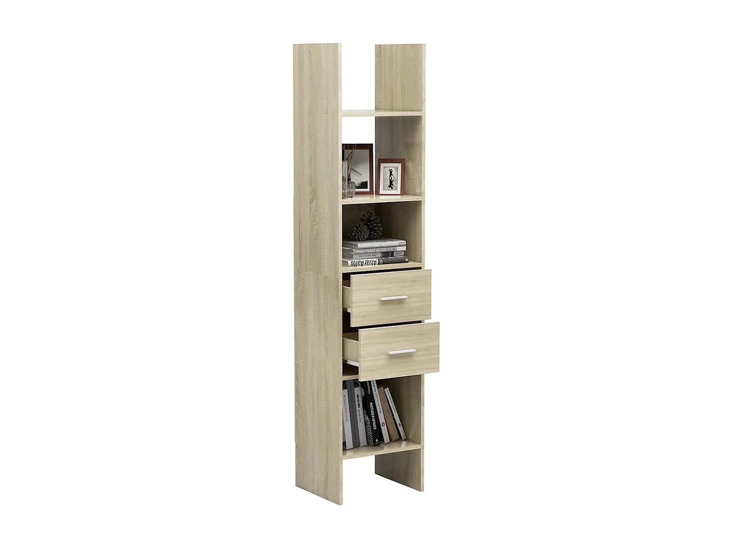 Bibliothèque Chêne sonoma 40x35x180 cm Bois d’ingénierie