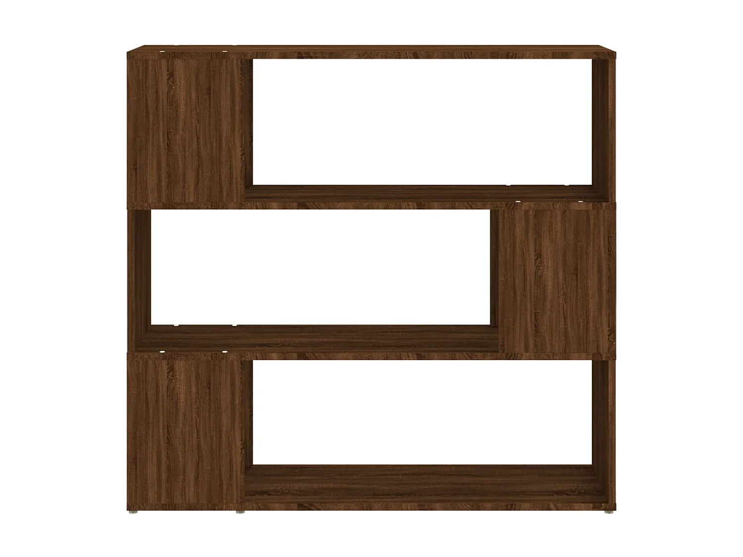 Estante/divisória 100x24x94 cm carvalho castanho