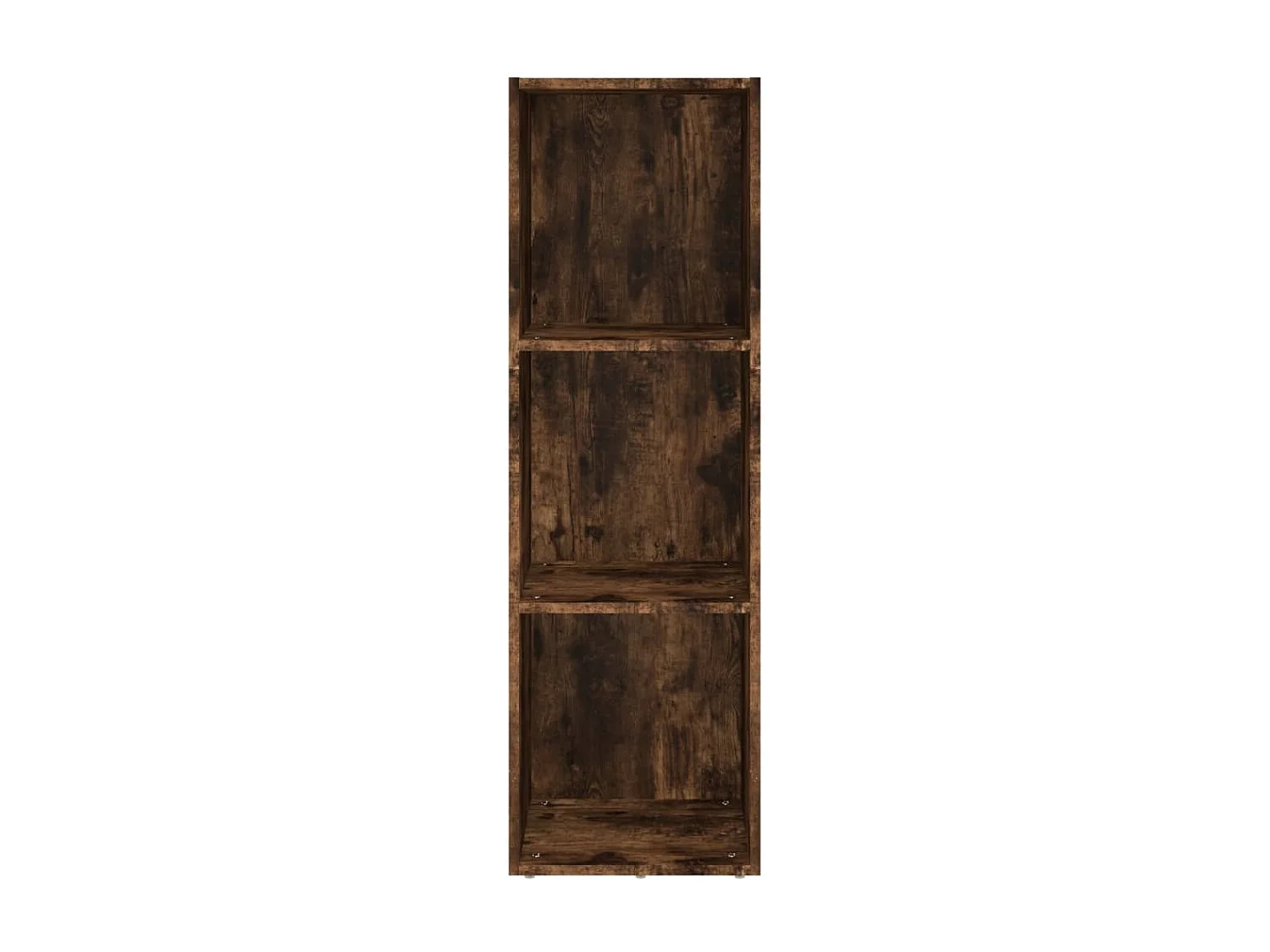 Bücherschrank/TV-Schrank Räuchereiche 36x30x114cm Holzwerkstoff