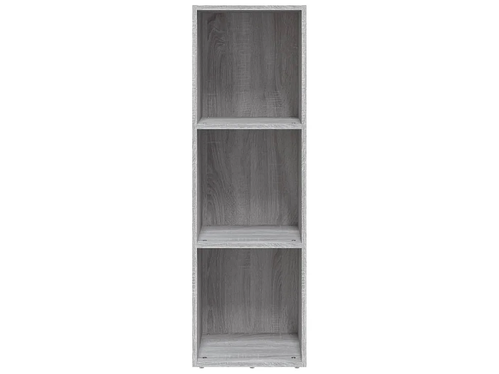 Bibliothèque/Meuble TV sonoma gris 36x30x114 cm bois ingénierie