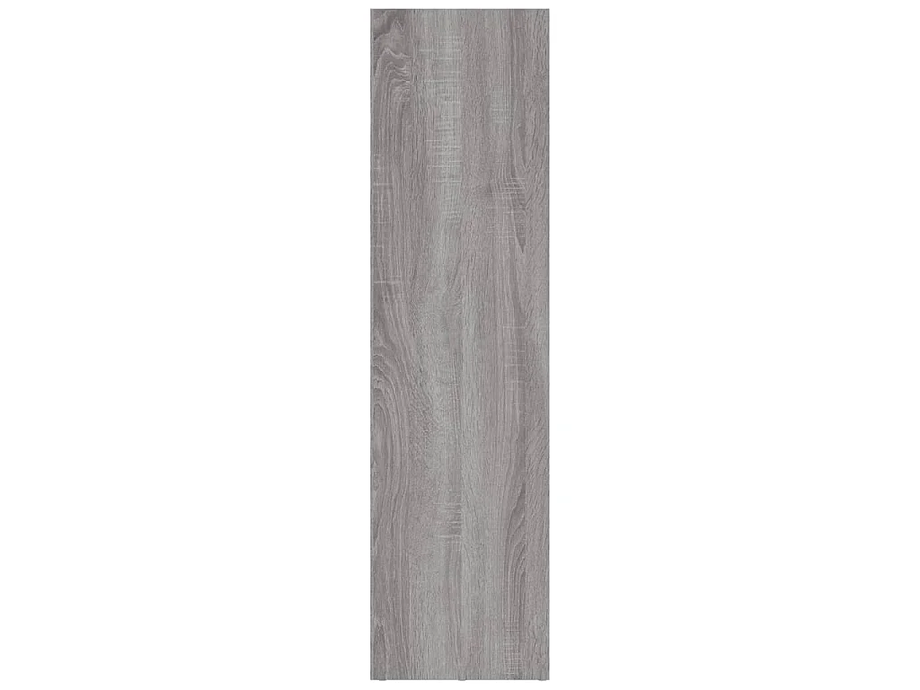 Bibliothèque/Meuble TV sonoma gris 36x30x114 cm bois ingénierie