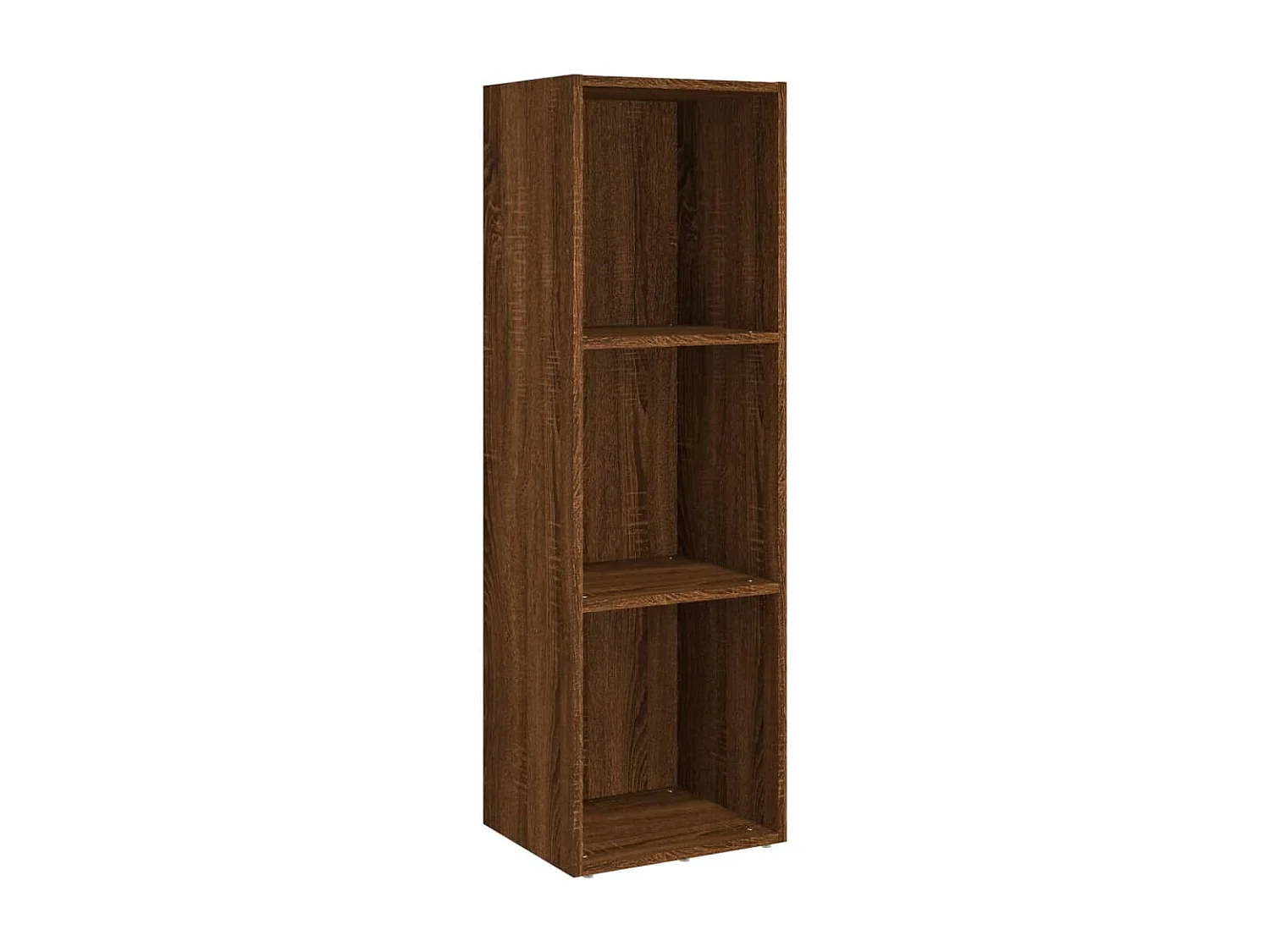 Bücherschrank/TV-Schrank Braun Eichen-Optik 36x30x114 cm