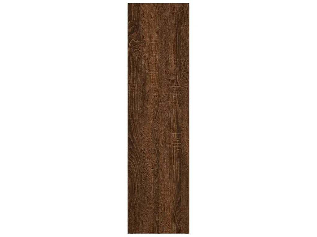 Bibliothèque/Meuble TV chêne marron 36x30x114cm bois ingénierie
