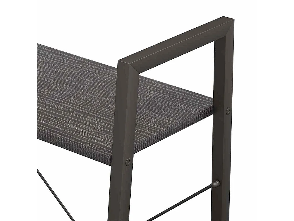 Étagère sur pied 3 niveaux Noir 56x35x108 cm