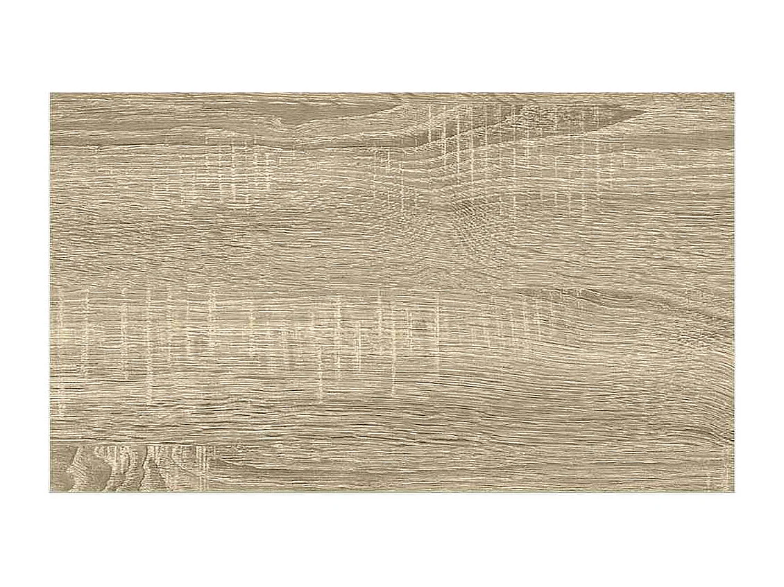 Étagères flottantes 2 pcs Chêne et blanc 40x23x3,8 cm MDF