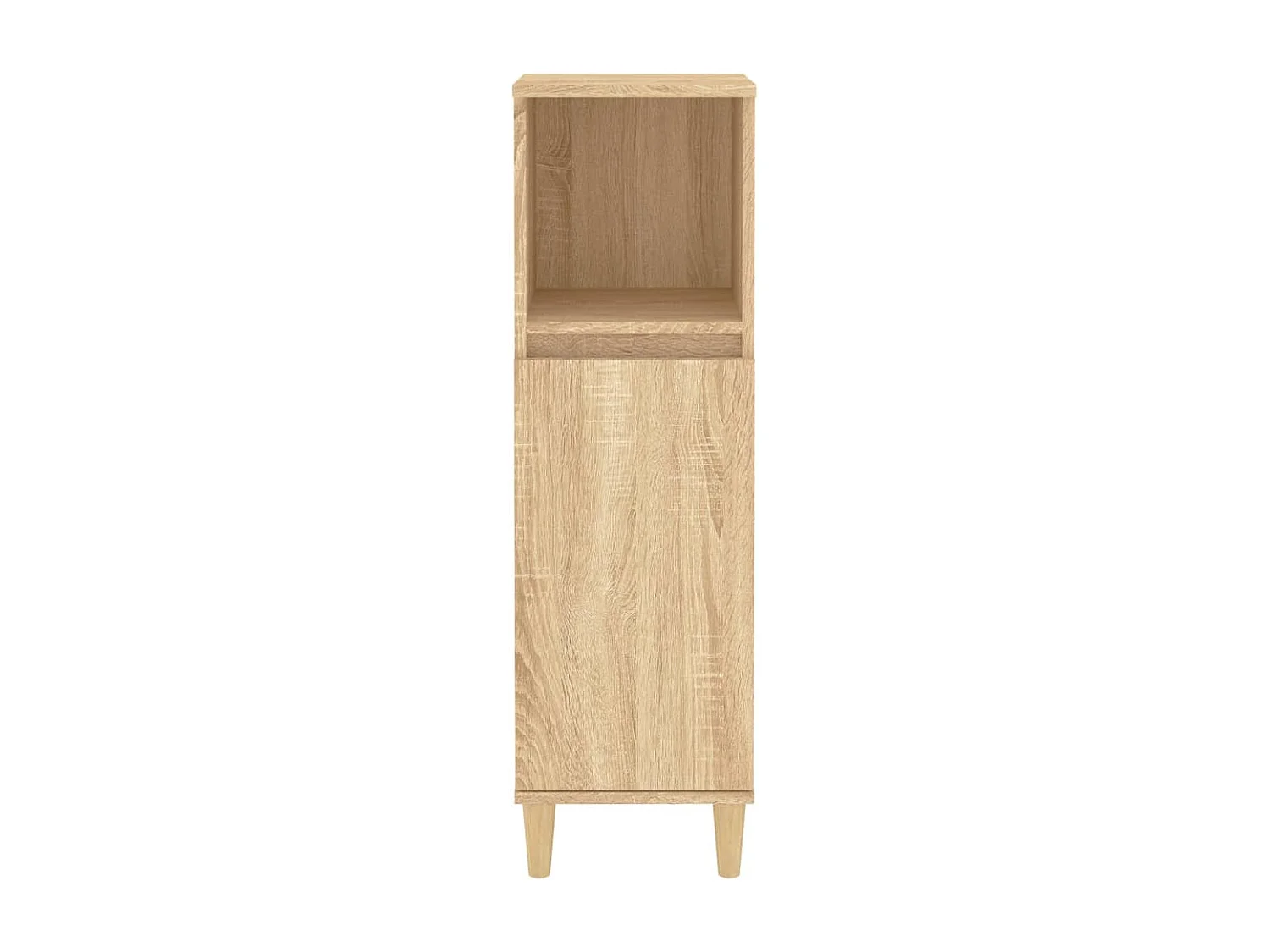 Armoire salle de bain chêne sonoma 30x30x100 cm