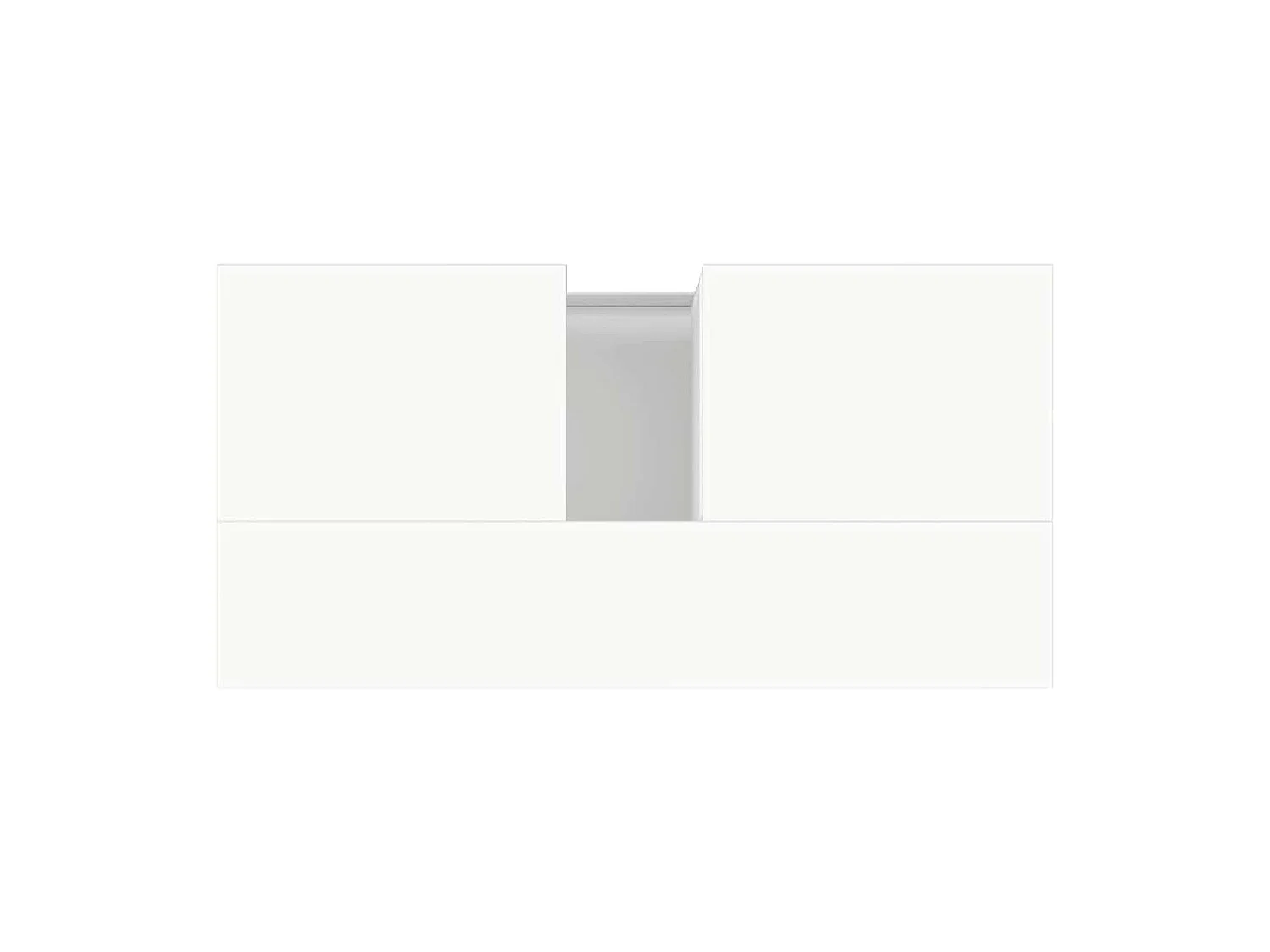 Armoire de salle de bain blanc 65x33x60 cm bois d'ingénierie