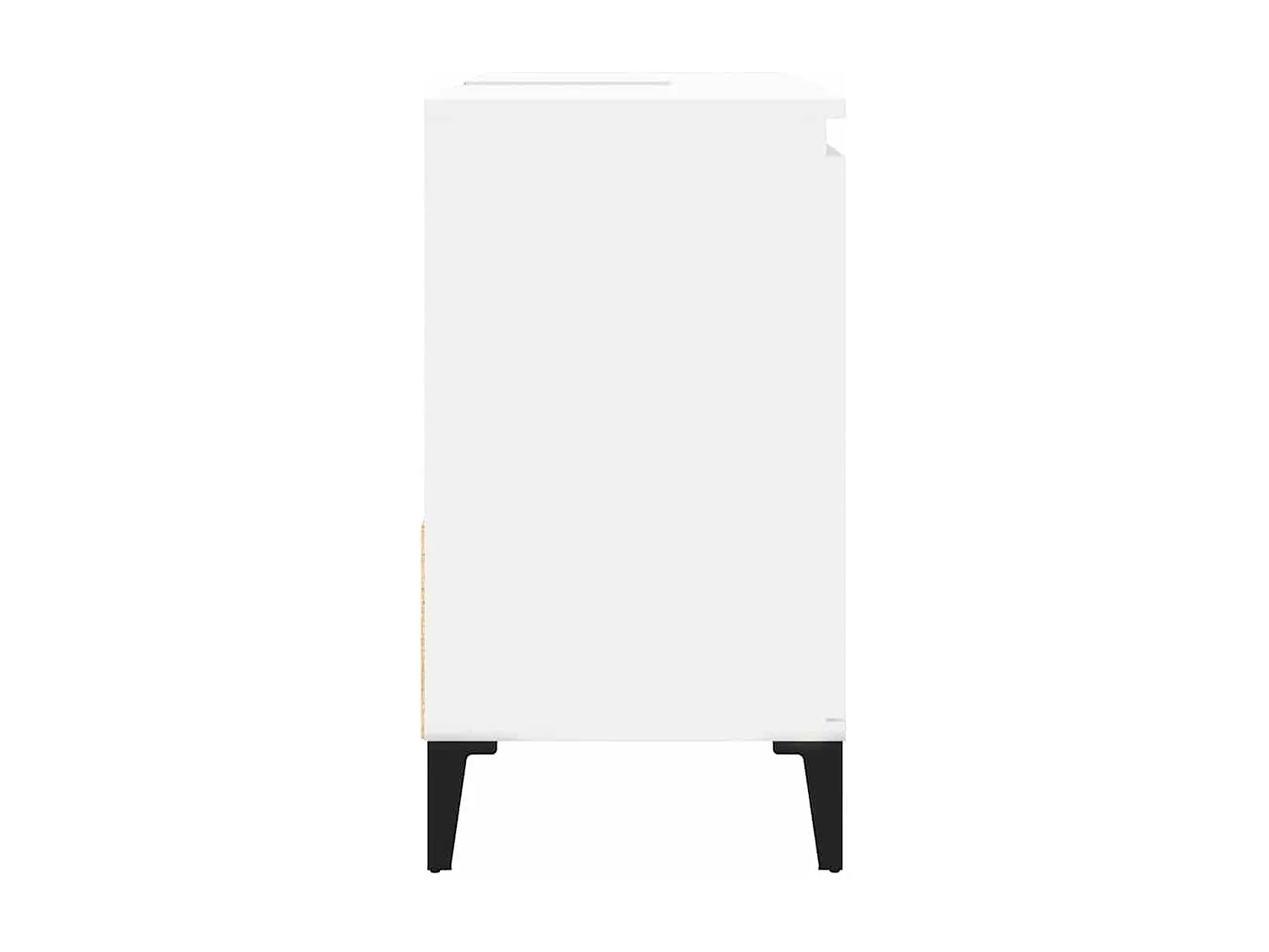 Armoire de salle de bain blanc 65x33x60 cm bois d'ingénierie