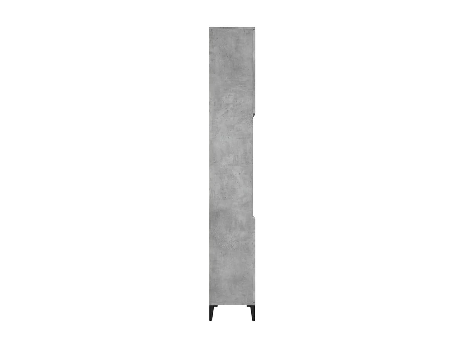 Armoire de salle de bain gris béton 30x30x190 cm