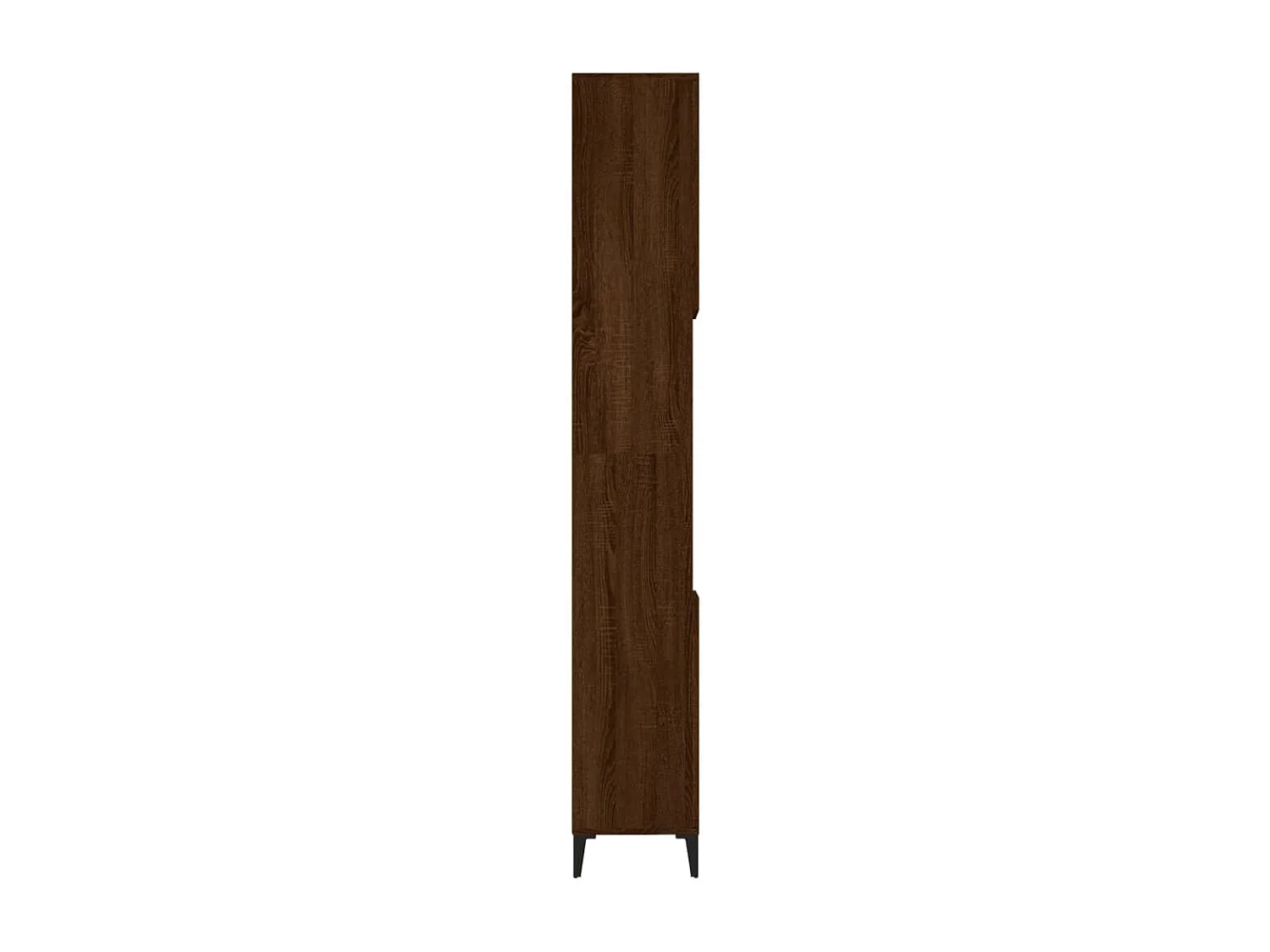 Armoire de bain chêne marron 30x30x190 cm bois d'ingénierie
