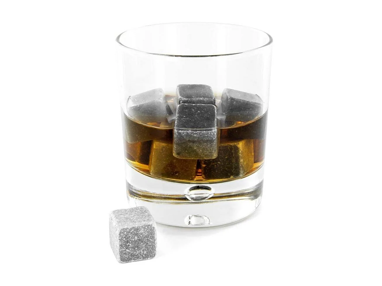 Whisky Steine mit Aufbewahrungsbeutel