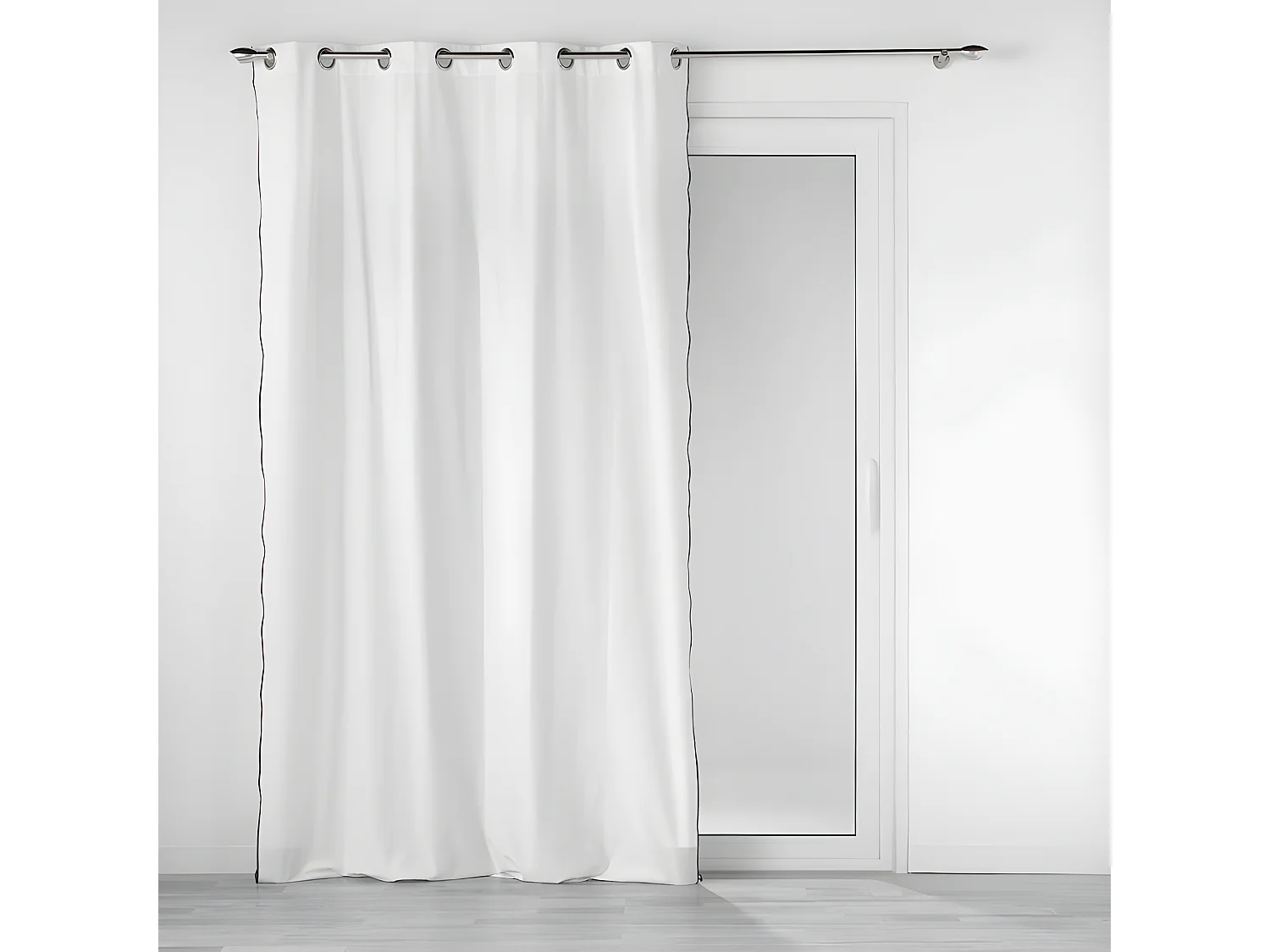 Rideau à Œillets "Mistraline" 140x240cm Blanc